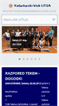 Mobile Screenshot of kosarkarskiklub-litija.net